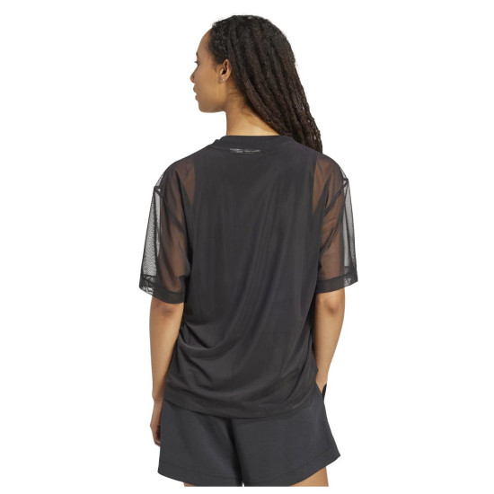 Adidas Γυναικεία κοντομάνικη μπλούζα All SZN Soft Lux Mesh T-Shirt